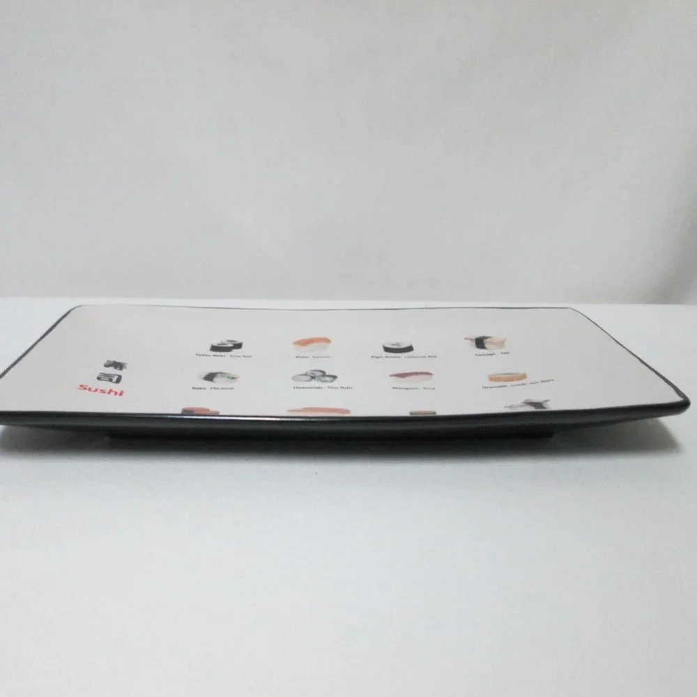 Elements Sushi platter tray plate Ceramic 11